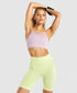 Gymshark | Flex Strappy Sports Bra - Light Purple Marl